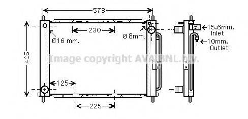 AVA QUALITY COOLING RTM405 модуль охолодження