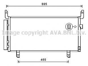 AVA QUALITY COOLING SU5104D Конденсатор, кондиціонер