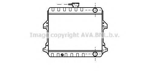 AVA QUALITY COOLING SZ2001 Радіатор, охолодження двигуна