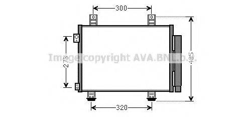 AVA QUALITY COOLING SZ5117 Конденсатор, кондиціонер