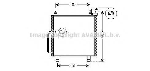 AVA QUALITY COOLING SZ5119 Конденсатор, кондиціонер