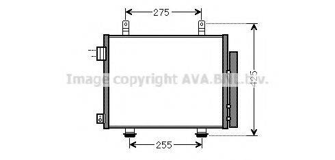 AVA QUALITY COOLING SZA5115D Конденсатор, кондиціонер