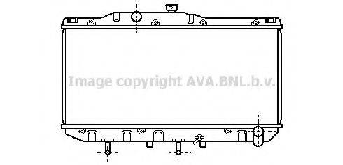 AVA QUALITY COOLING TO2112 Радіатор, охолодження двигуна