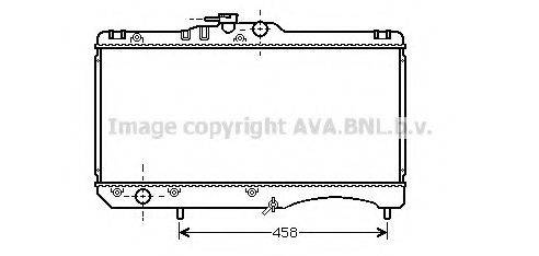 AVA QUALITY COOLING TO2161 Радіатор, охолодження двигуна