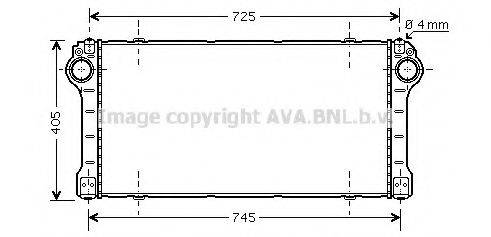 AVA QUALITY COOLING TO4565 Інтеркулер