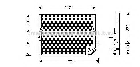 AVA QUALITY COOLING TO5118 Конденсатор, кондиціонер