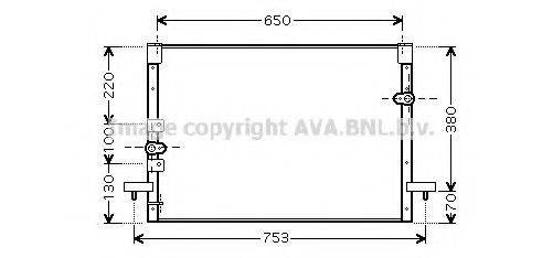 AVA QUALITY COOLING TO5199 Конденсатор, кондиціонер