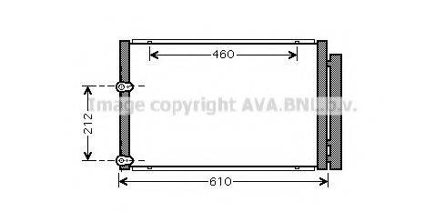 AVA QUALITY COOLING TO5429D Конденсатор, кондиціонер