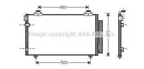 AVA QUALITY COOLING TO5481D Конденсатор, кондиціонер