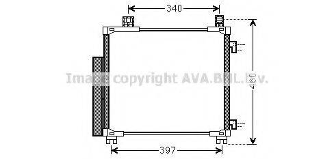 AVA QUALITY COOLING TO5578 Конденсатор, кондиціонер