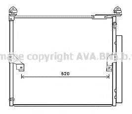 AVA QUALITY COOLING TO5657D Конденсатор, кондиціонер