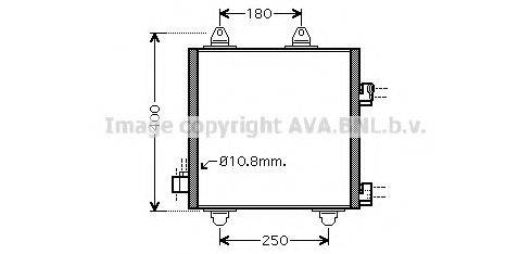 AVA QUALITY COOLING TOA5414D Конденсатор, кондиціонер