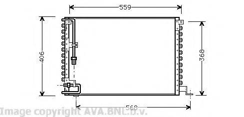 AVA QUALITY COOLING VO5073 Конденсатор, кондиціонер