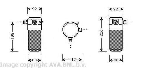 AVA QUALITY COOLING VOD105 Осушувач, кондиціонер