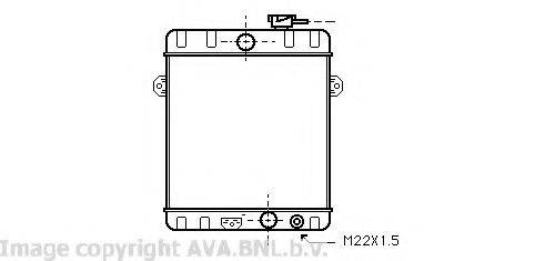 AVA QUALITY COOLING VW2024 Радіатор, охолодження двигуна