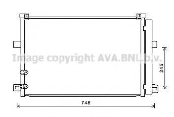 AVA QUALITY COOLING VW5369D Конденсатор, кондиціонер