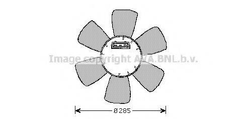 AVA QUALITY COOLING VW7525 Вентилятор, охолодження двигуна