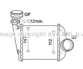 AVA QUALITY COOLING VWA4360 Інтеркулер