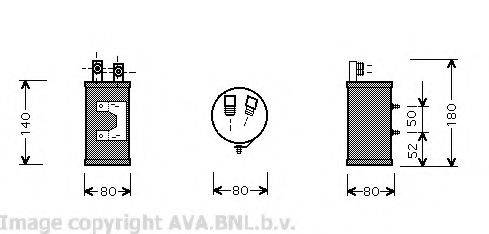 AVA QUALITY COOLING VWD065 Осушувач, кондиціонер