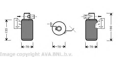 AVA QUALITY COOLING VWD166 Осушувач, кондиціонер