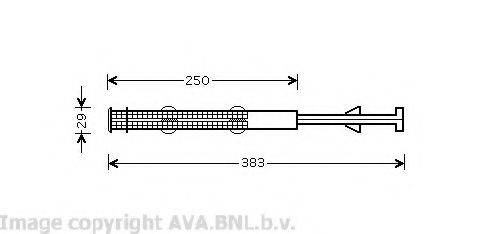 AVA QUALITY COOLING VWD237 Осушувач, кондиціонер