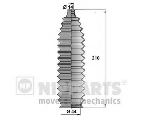 NIPPARTS J2842006 Комплект пильника, рульове керування