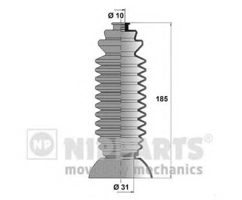 NIPPARTS J2847005 Комплект пильника, рульове керування