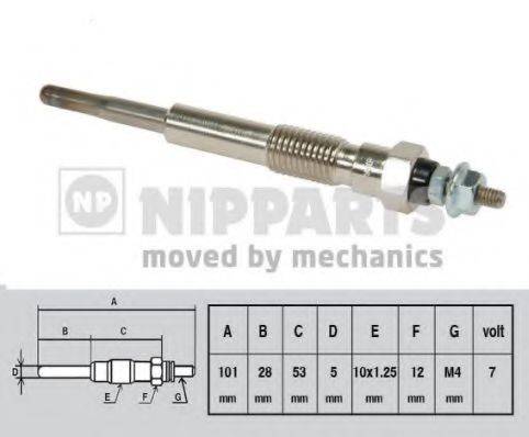 NIPPARTS J5712000 Свічка розжарювання