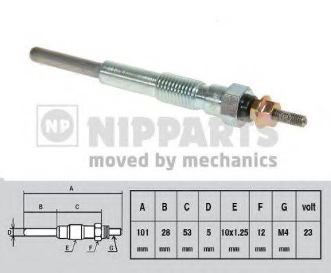 NIPPARTS J5712003 Свічка розжарювання