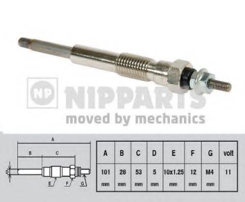 NIPPARTS J5712016 Свічка розжарювання