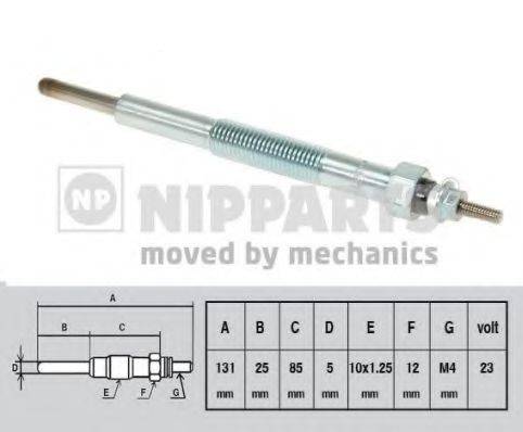 NIPPARTS J5715003 Свічка розжарювання