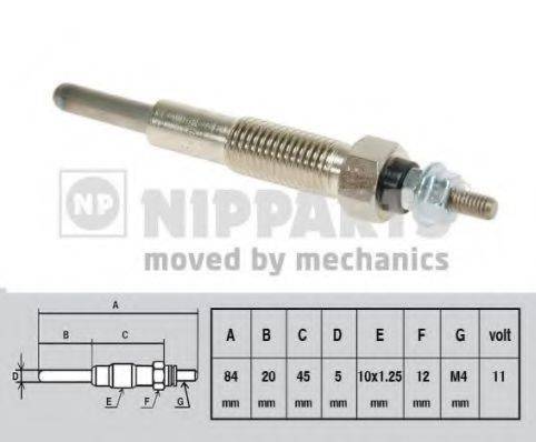 NIPPARTS J5715008 Свічка розжарювання