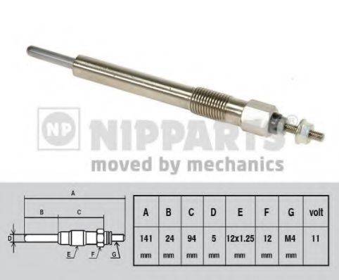 NIPPARTS J5719006 Свічка розжарювання