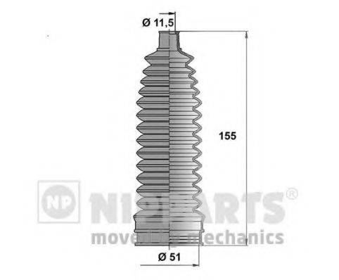 NIPPARTS N2841035 Комплект пильника, рульове керування