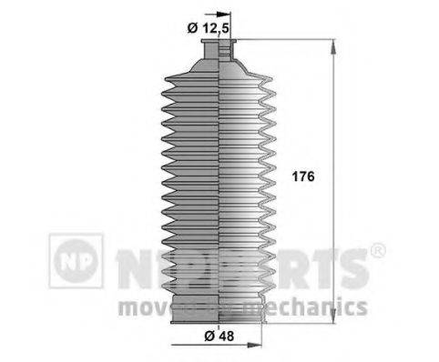 NIPPARTS N2844024 Комплект пильника, рульове керування