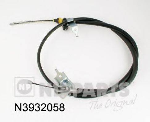 NIPPARTS N3932058 Трос, стоянкова гальмівна система