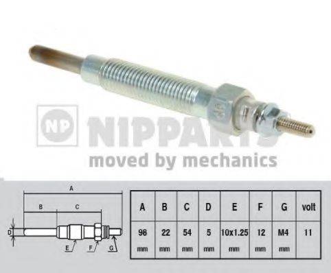 NIPPARTS J5710503 Свічка розжарювання