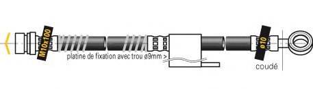 MGA F5247 Гальмівний шланг