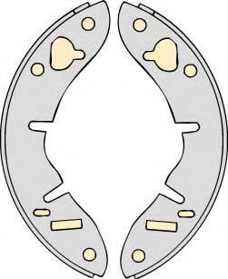 MGA K531431 Комплект гальм, барабанний гальмівний механізм