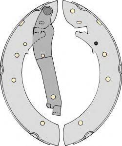 MGA M562 Комплект гальмівних колодок