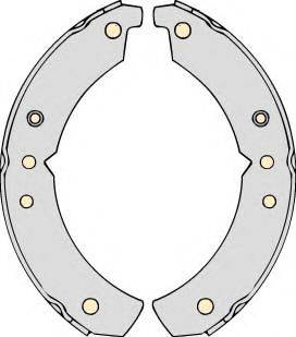 MGA M569 Комплект гальмівних колодок