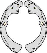 MGA M702 Комплект гальмівних колодок