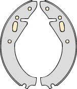 MGA M709 Комплект гальмівних колодок