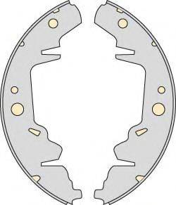 MGA K739840 Комплект гальм, барабанний гальмівний механізм
