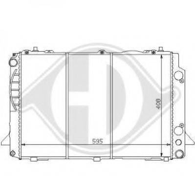 DIEDERICHS 8101131 Радіатор, охолодження двигуна