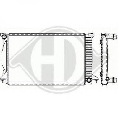 DIEDERICHS 8101706 Радіатор, охолодження двигуна