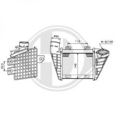 DIEDERICHS 8221201 Інтеркулер