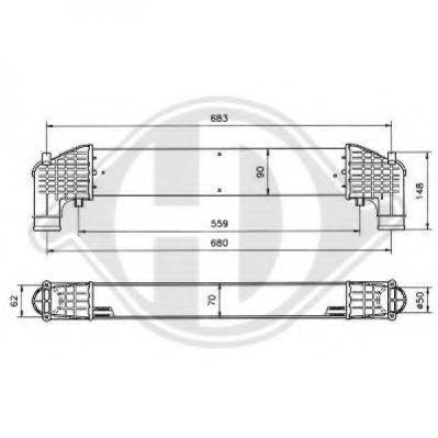 DIEDERICHS 8229005 Інтеркулер