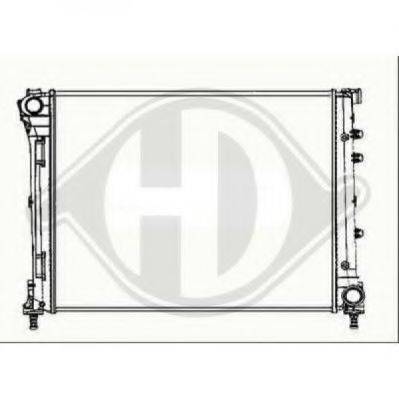 DIEDERICHS 8340506 Радіатор, охолодження двигуна