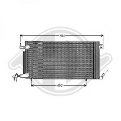 DIEDERICHS 8423301 Конденсатор, кондиціонер